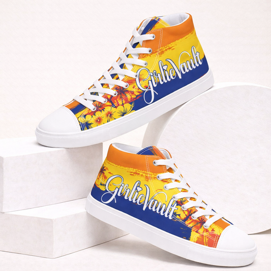 Endless Summer - High Top Canvas Shoes