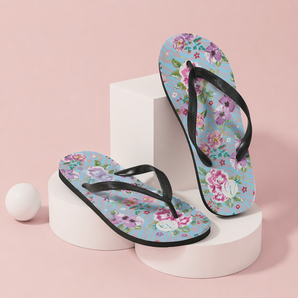 Rose and humble Flip-Flops