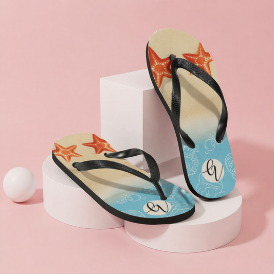 Sea starfish Flip-Flops