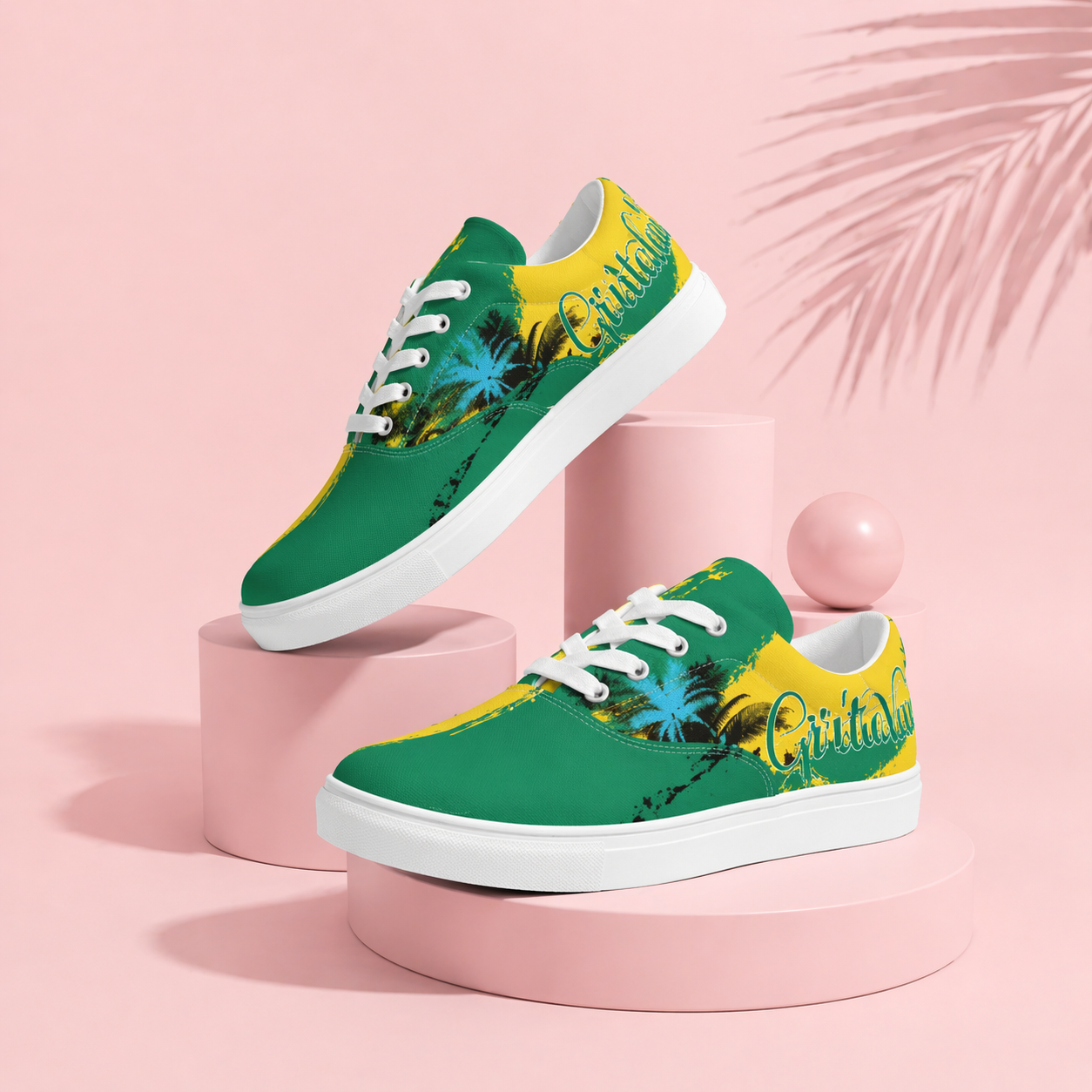 Golden Hour - Lace up Canvas Shoes