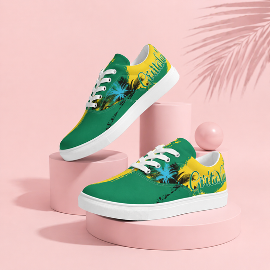 Golden Hour - Lace up Canvas Shoes