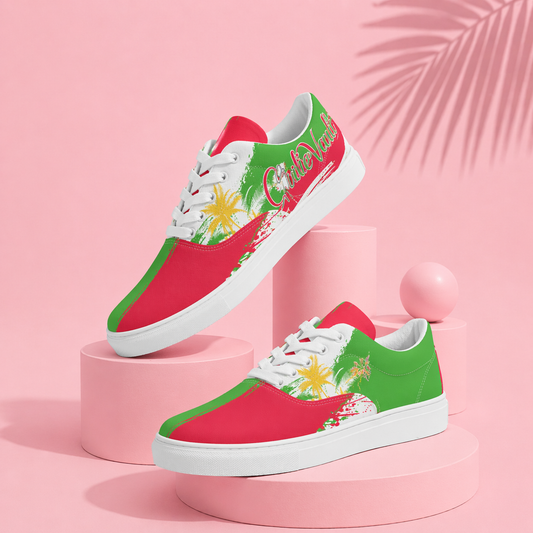 Soft Power - Lace up Canvas Shoes