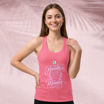 Marathon Mama Cut & Sew Tank Top