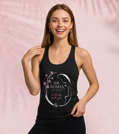 The women you admire Cut & Sew Tank Top