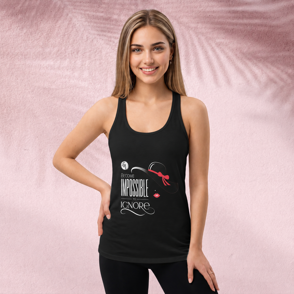 Become Impossible to Ignore Cut & Sew Tank Top