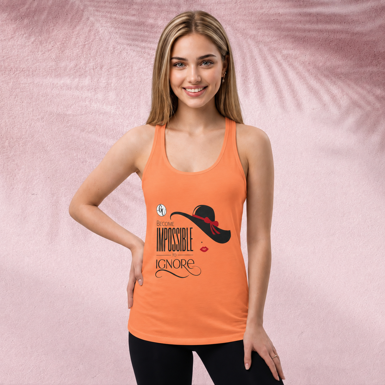 Become Impossible to Ignore Cut & Sew Tank Top