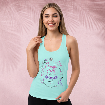 Growth Starts Cut & Sew Tank Top