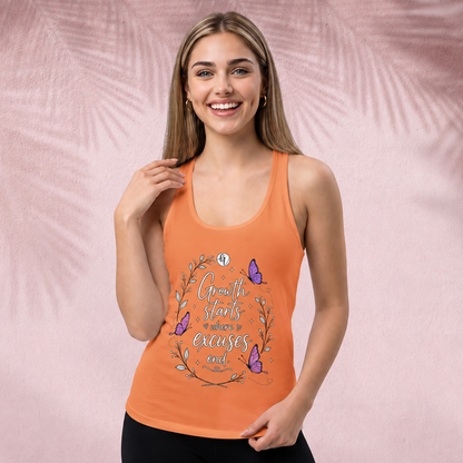 Growth Starts Cut & Sew Tank Top