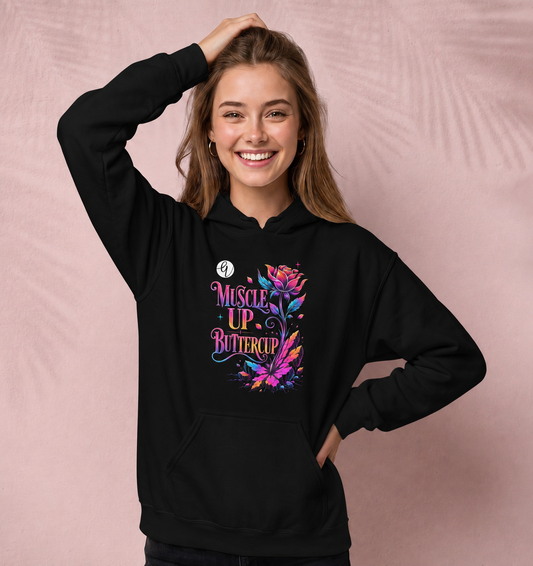 Muscle up buttercup Hoodie