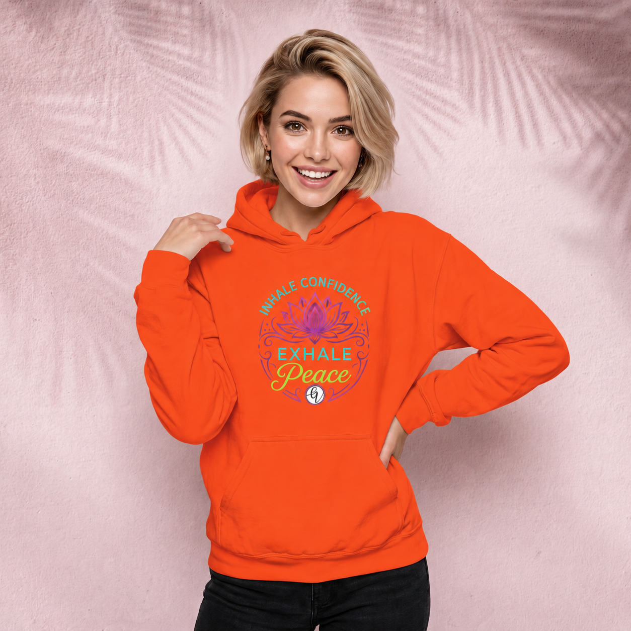Inhale confidence Hoodie