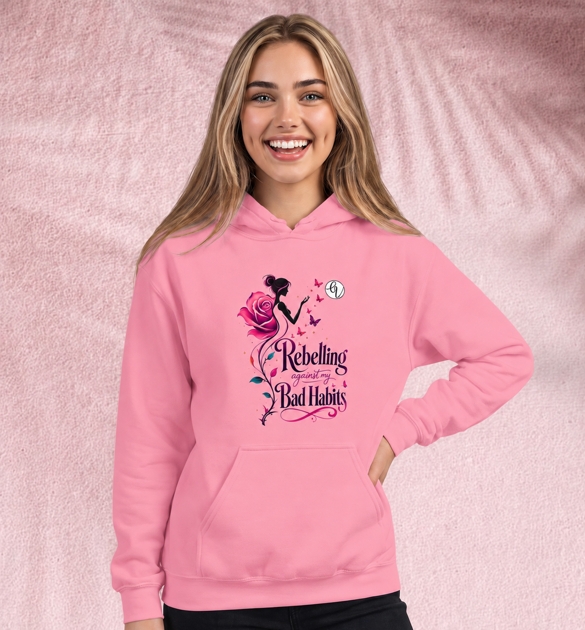 Rebeling agains my bad habits Hoodie
