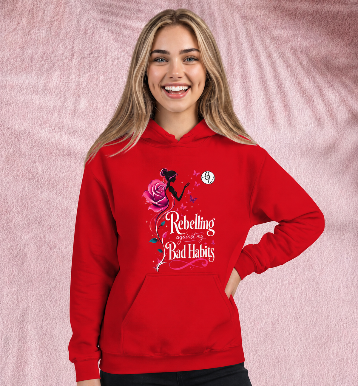 Rebeling agains my bad habits Hoodie