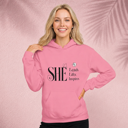 She leads Hoodie