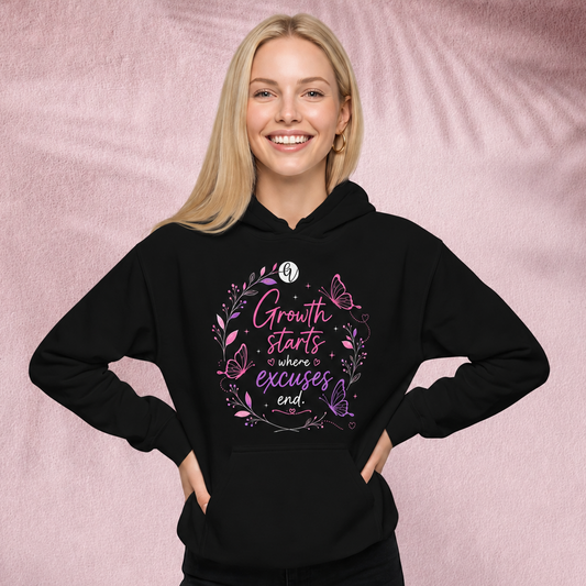 Growth Starts Hoodie