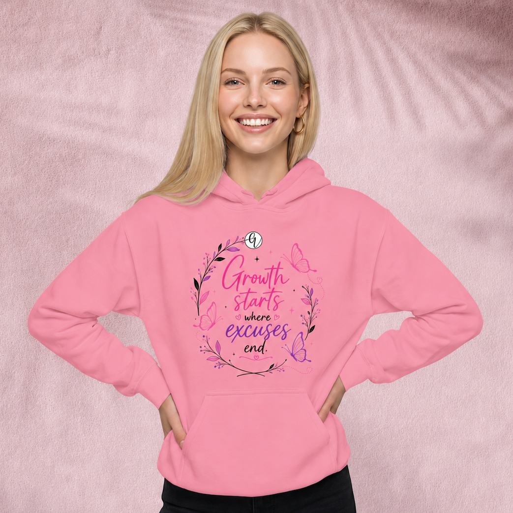 Growth Starts Hoodie