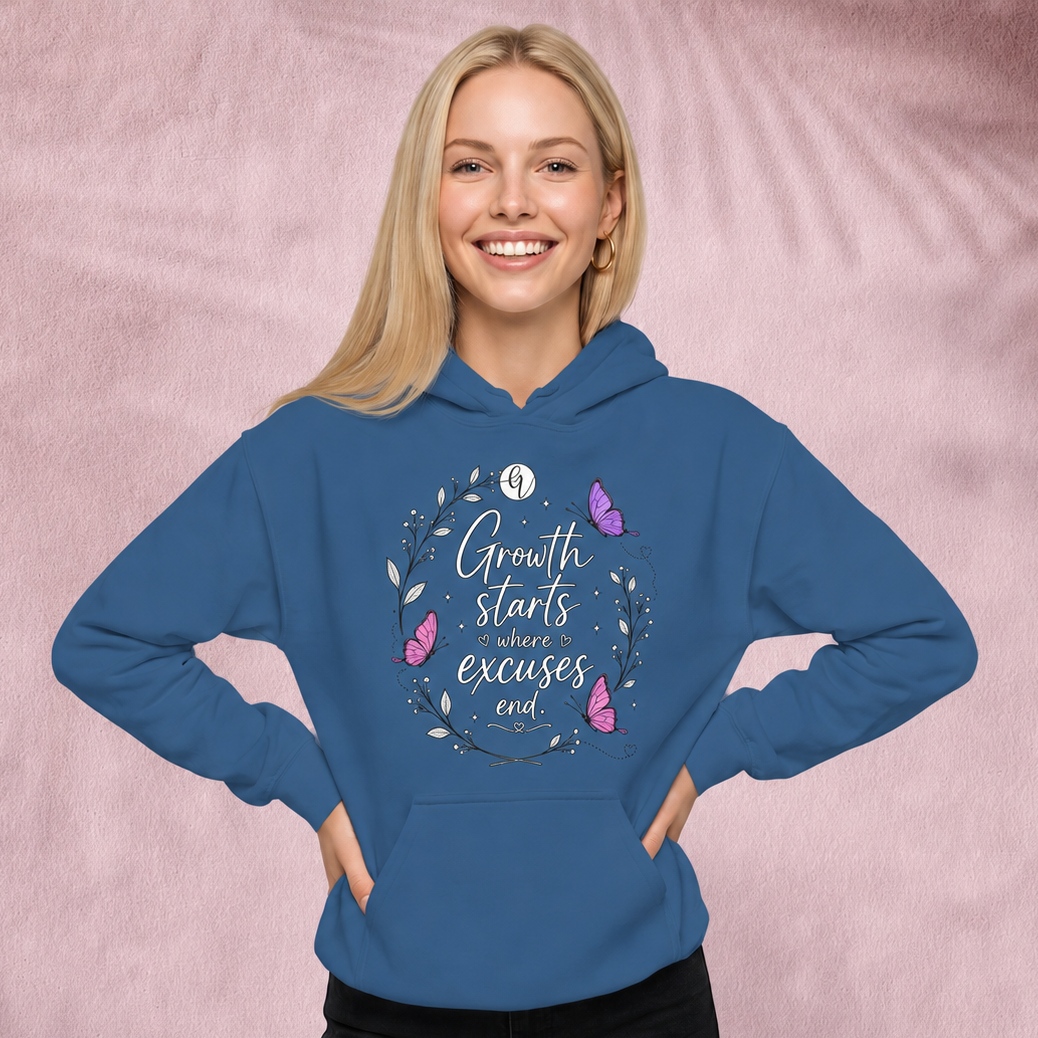 Growth Starts Hoodie