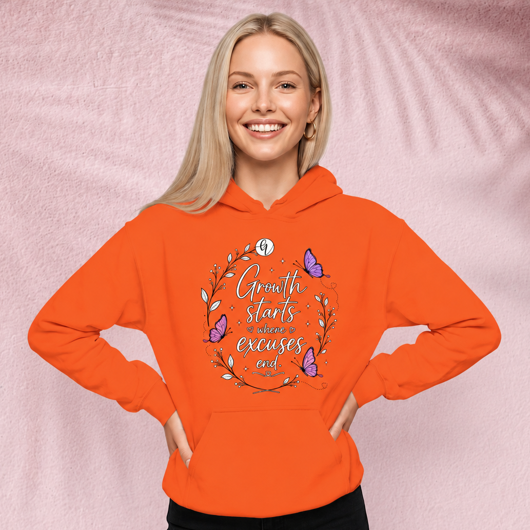 Growth Starts Hoodie