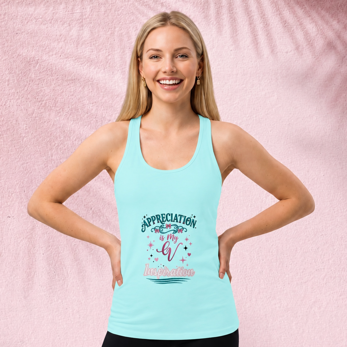 Appreciation is my Inspiration Cut & Sew Tank Top