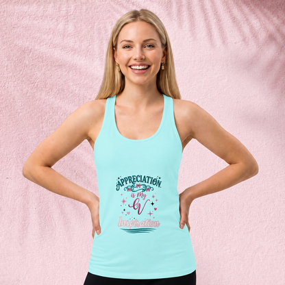 Appreciation is my Inspiration Cut & Sew Tank Top