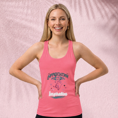 Appreciation is my Inspiration Cut & Sew Tank Top