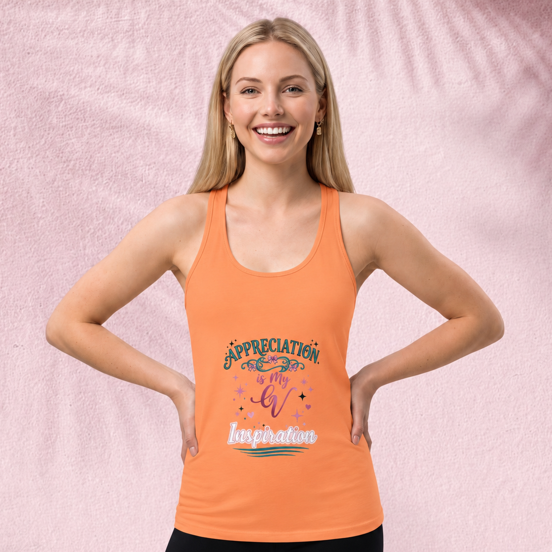 Appreciation is my Inspiration Cut & Sew Tank Top