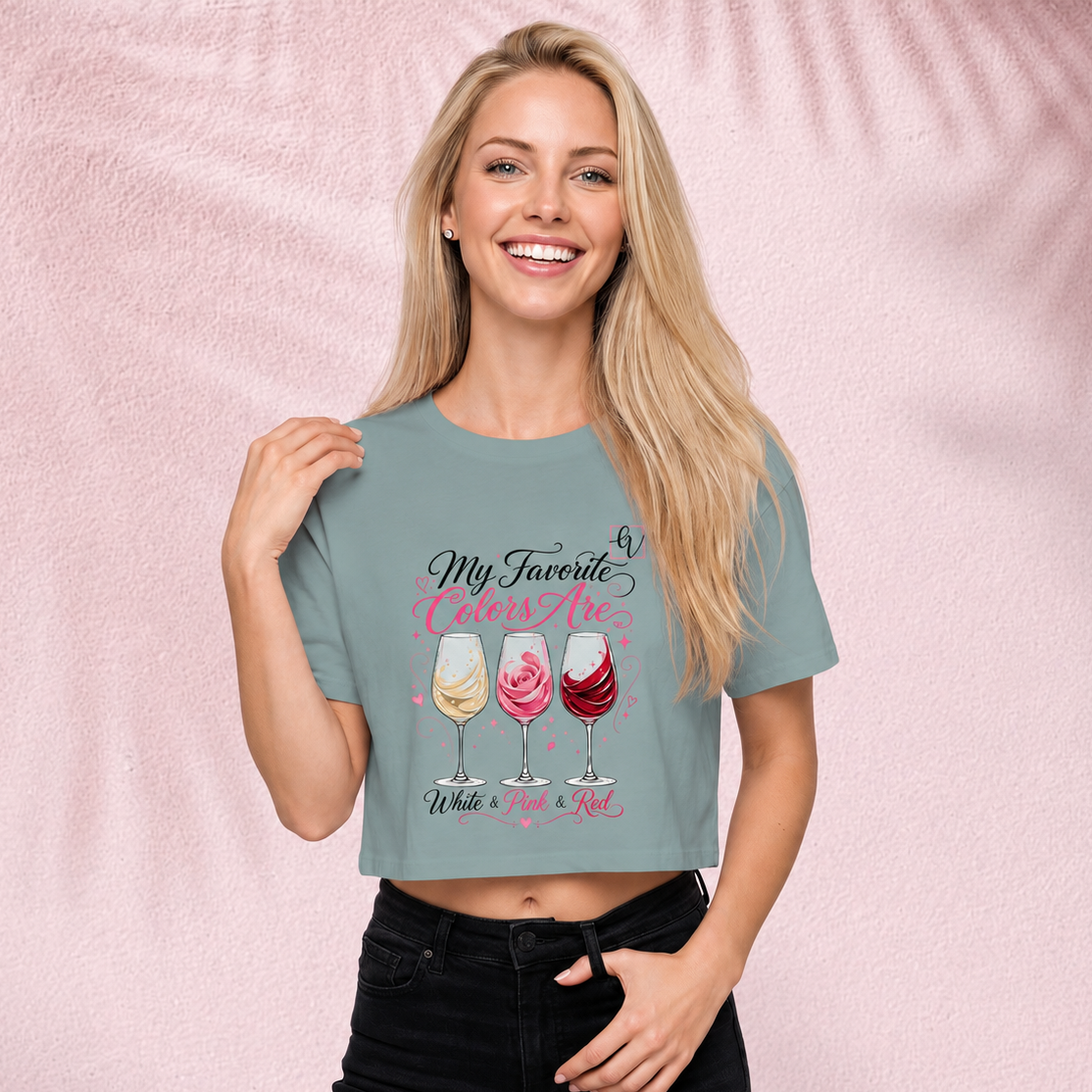 My favorite colors Crop Top