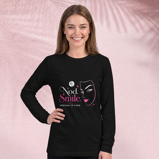 Smile Relaxed Long Sleeve Tee
