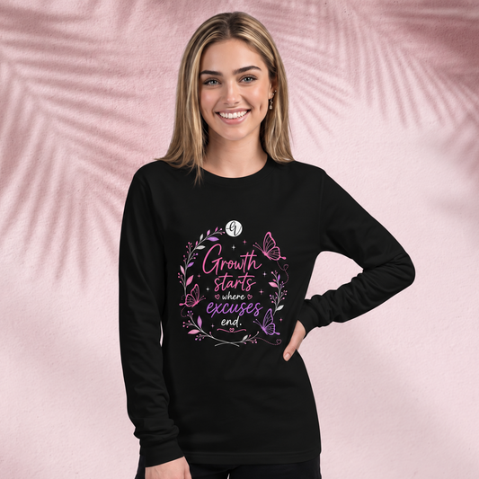Growth Starts Long Sleeve Tee