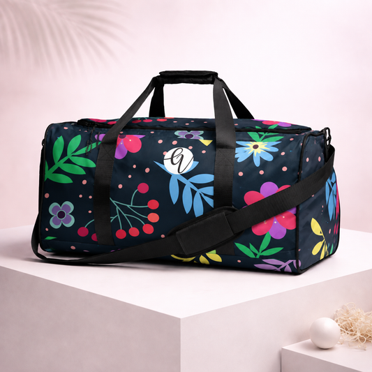 Colorful Ditsy Duffle bag
