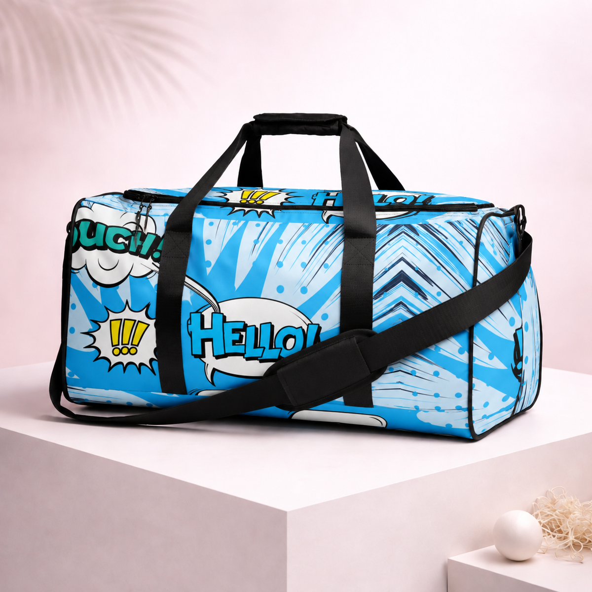 Cool Blue Duffle bag
