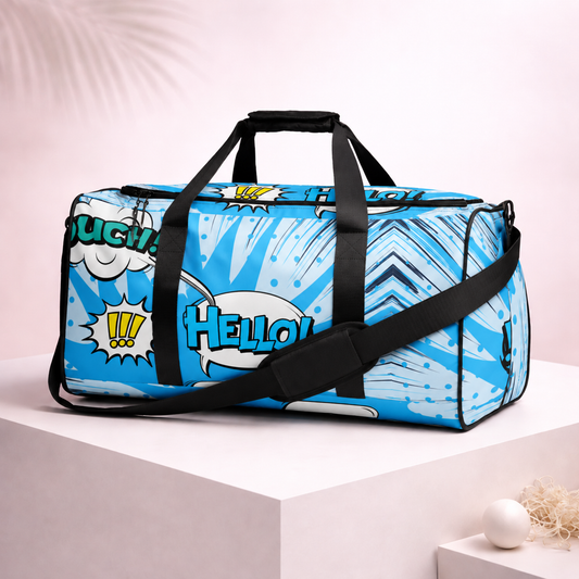 Cool Blue Duffle bag