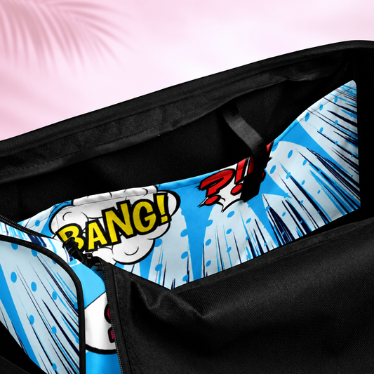 Cool Blue Duffle bag