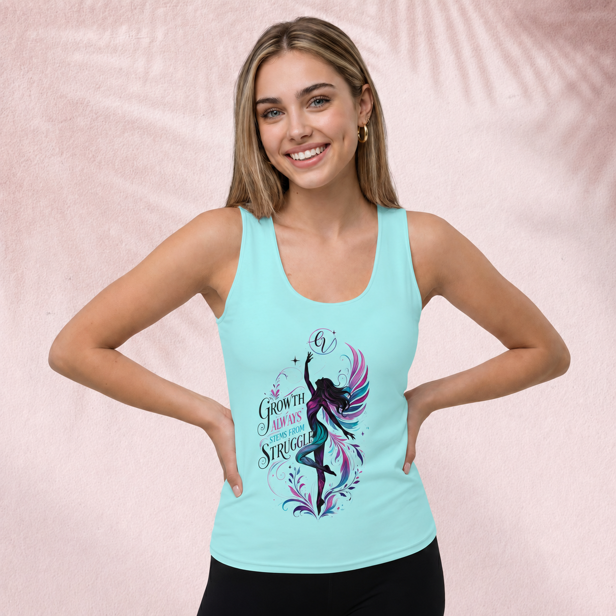 Growth from Struggle Cut & Sew Tank Top