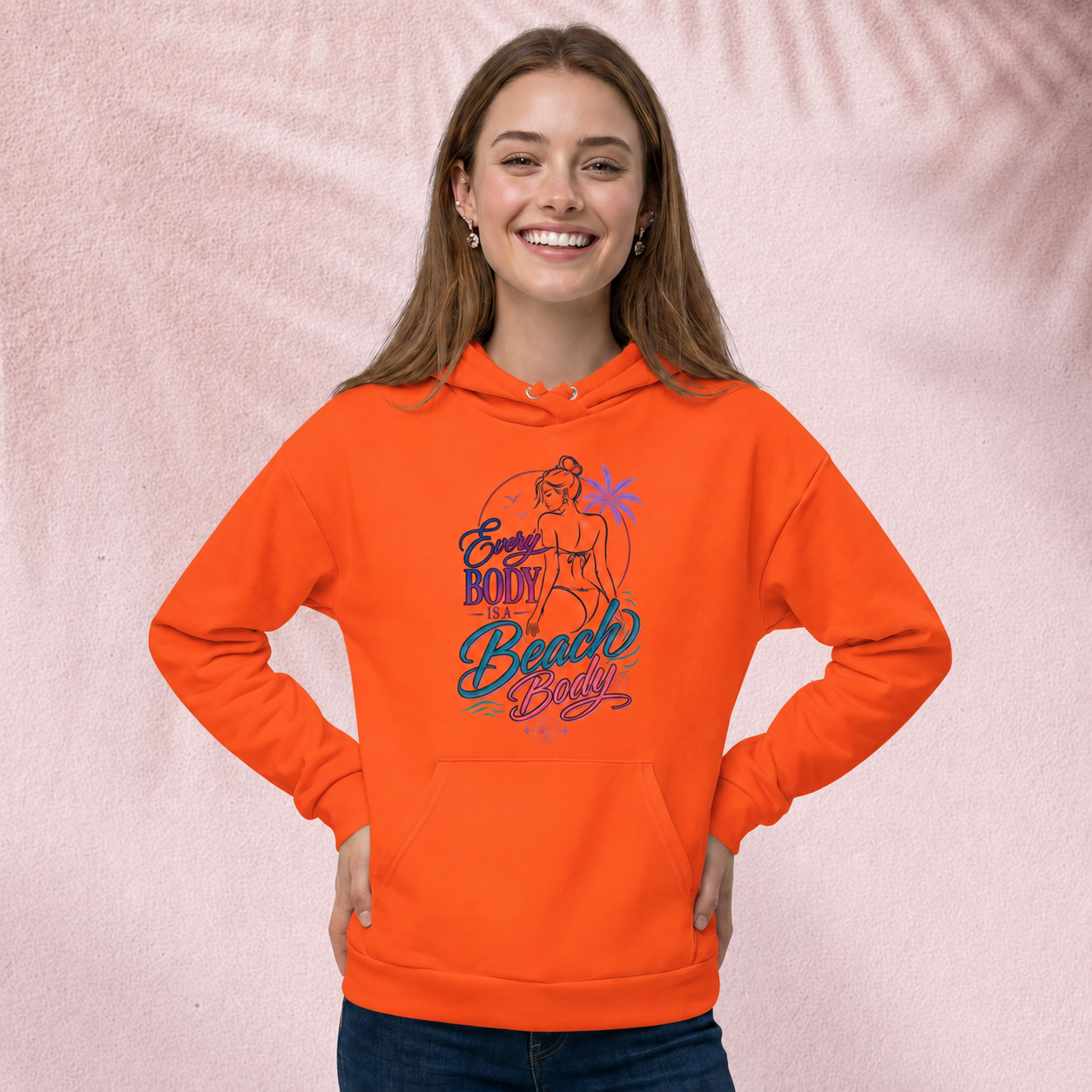 Every body is a beach body Hoodie