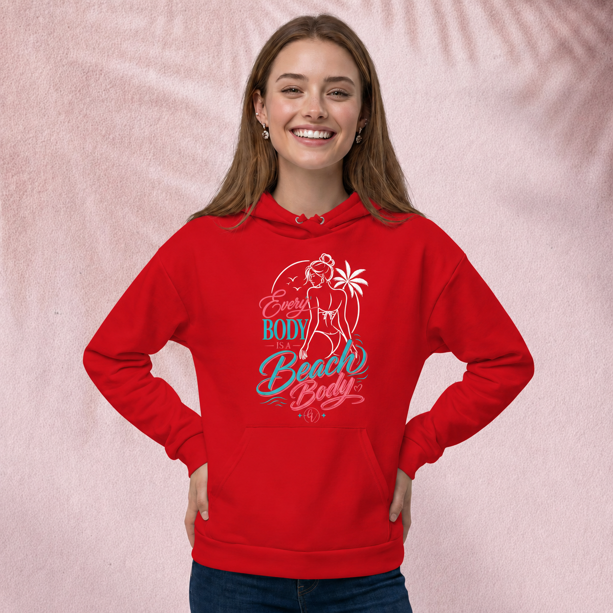 Every body is a beach body Hoodie