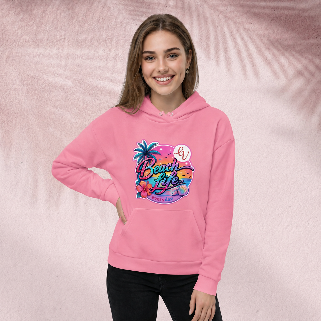 Beach life everyday Hoodie