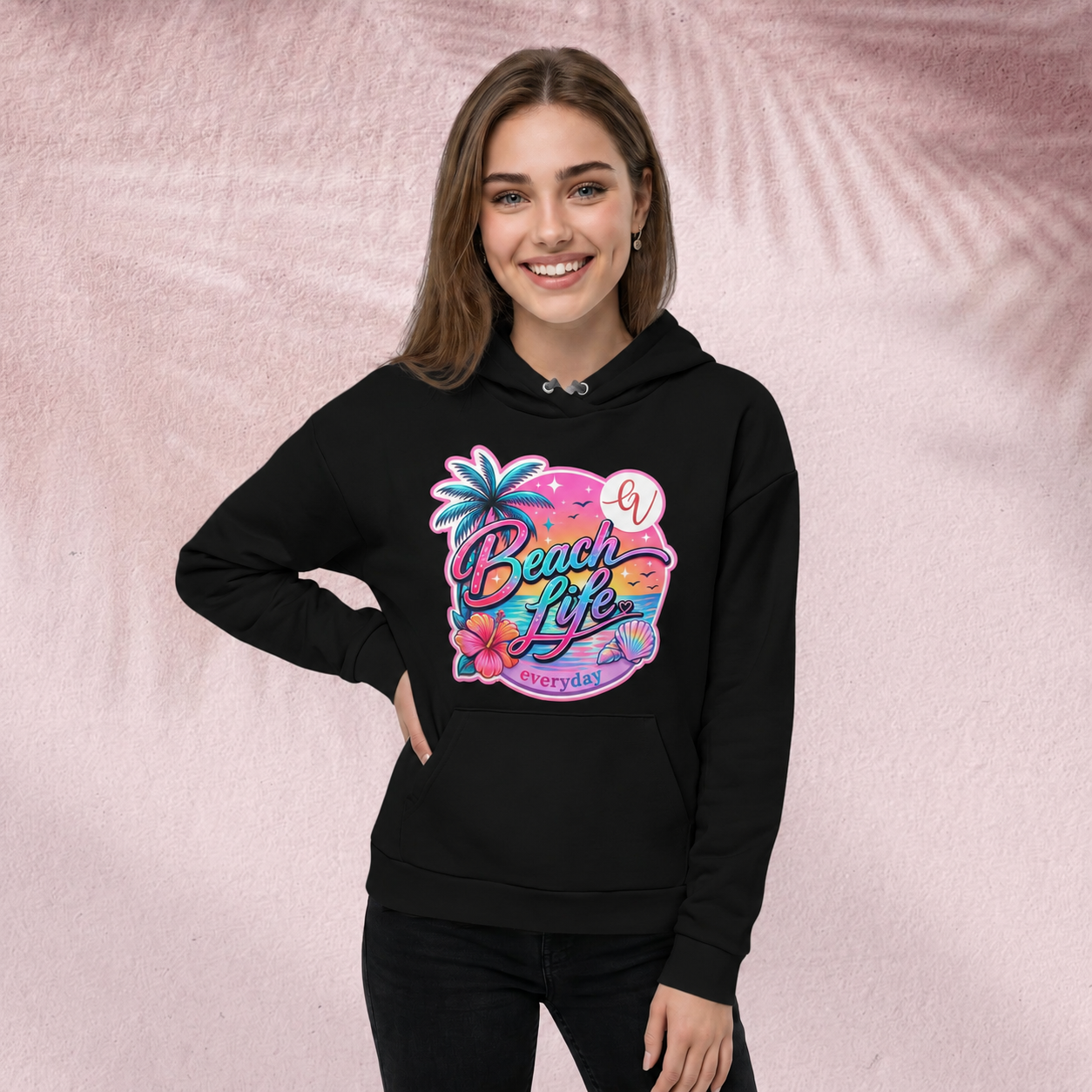 Beach life everyday Hoodie