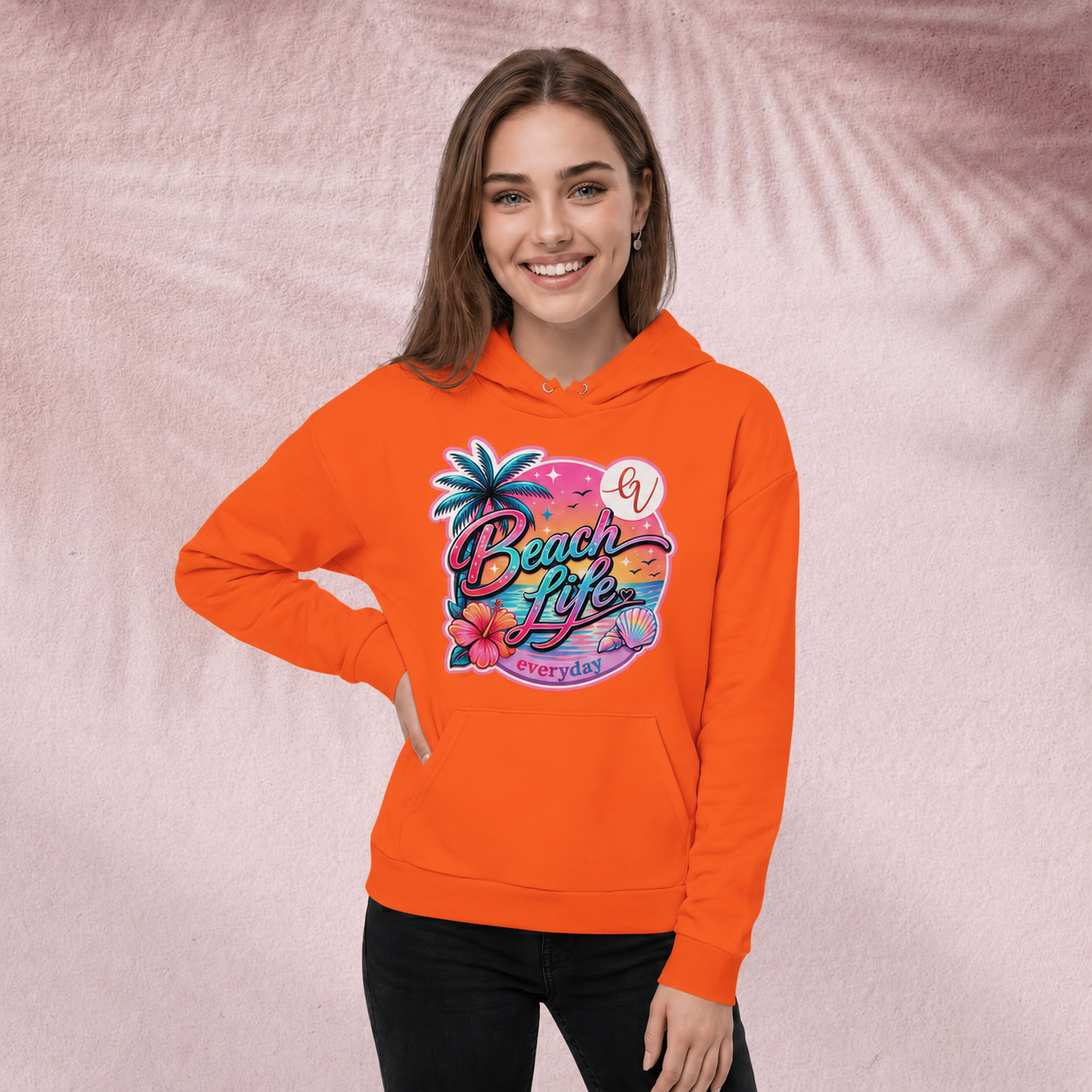 Beach life everyday Hoodie