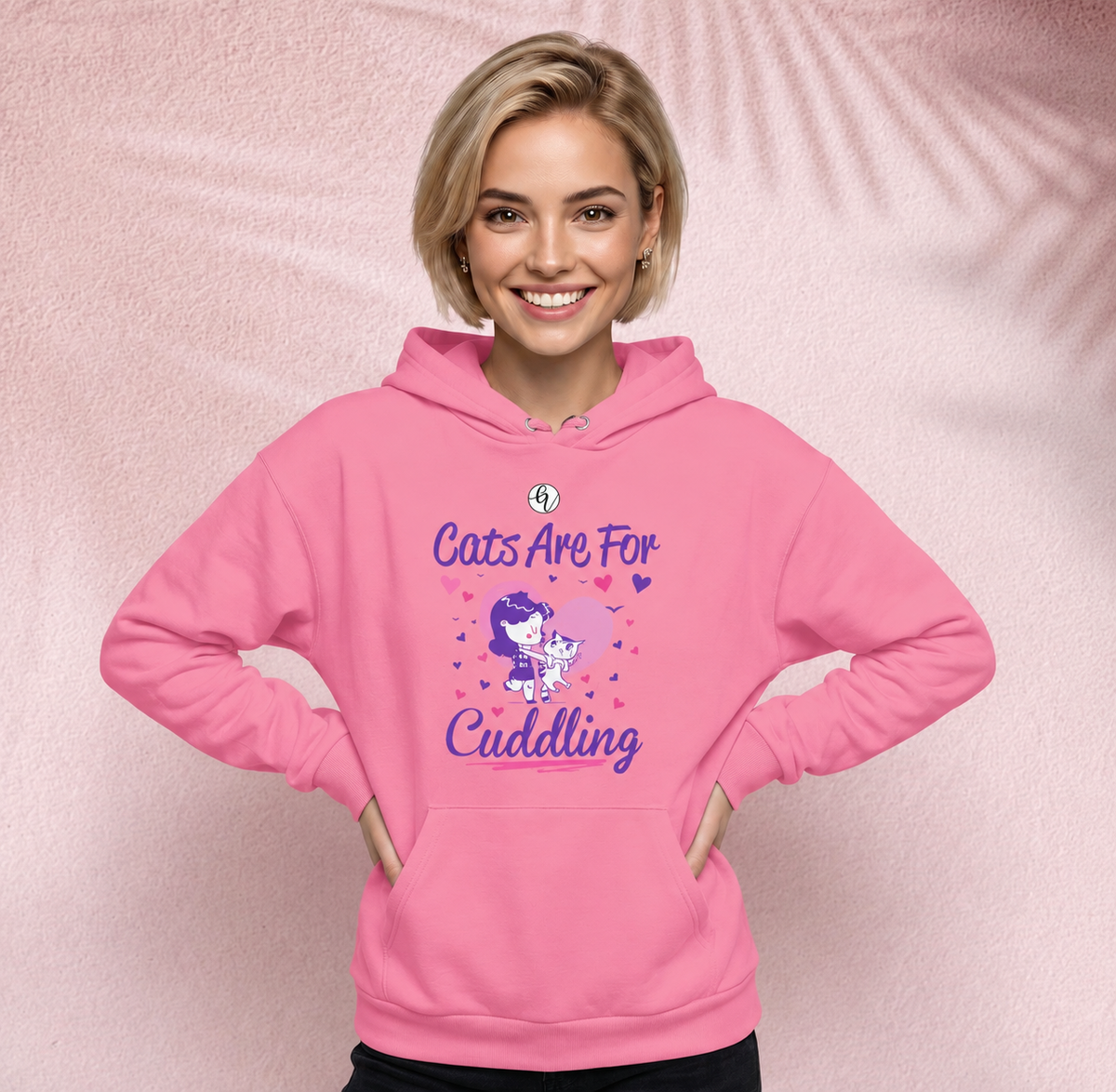 Cats are cute Hoodie