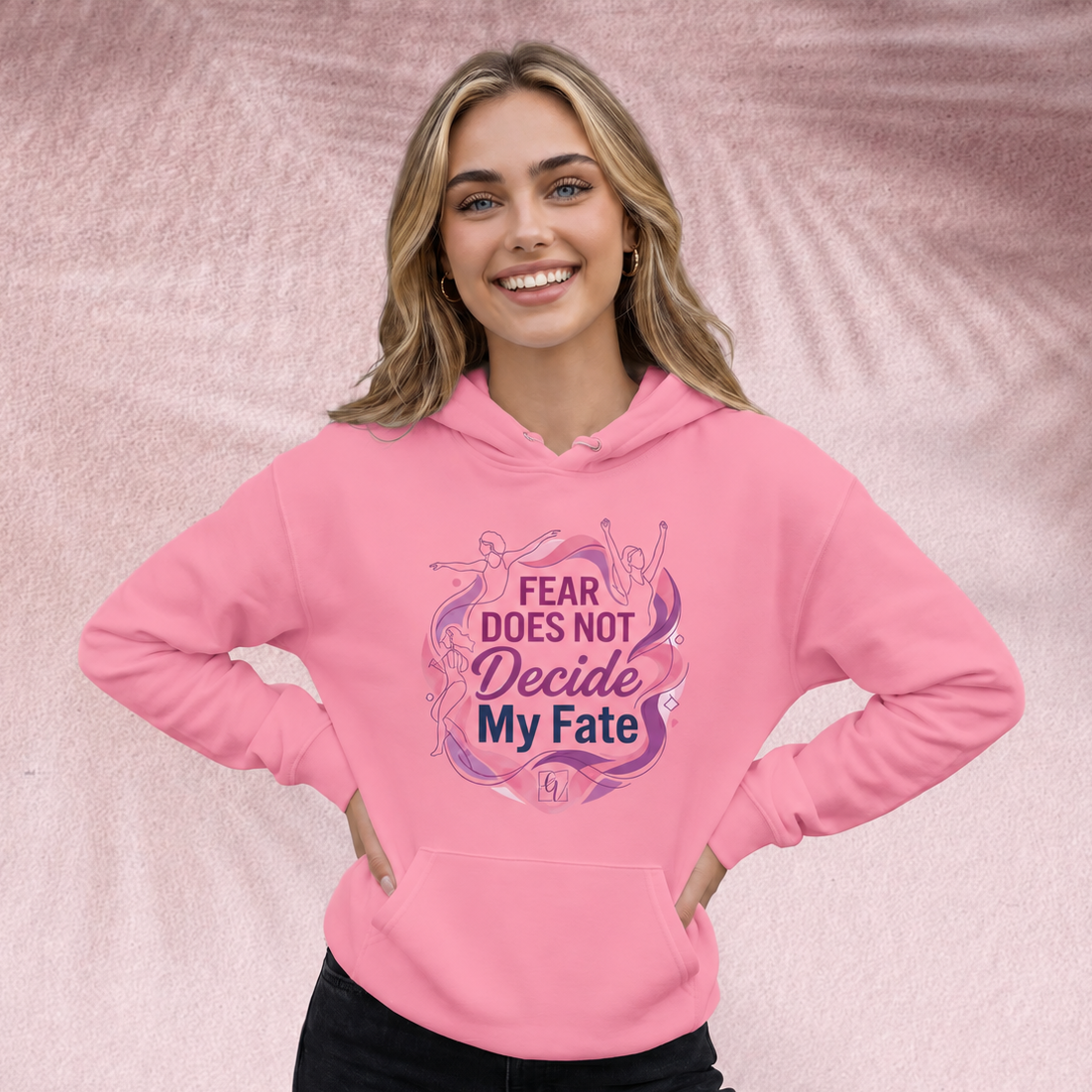 Fear does not decide my fate Hoodie