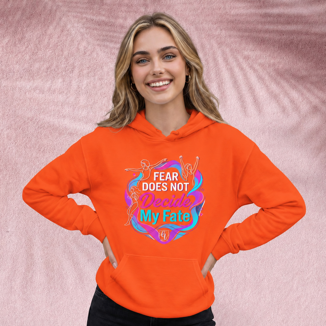 Fear does not decide my fate Hoodie