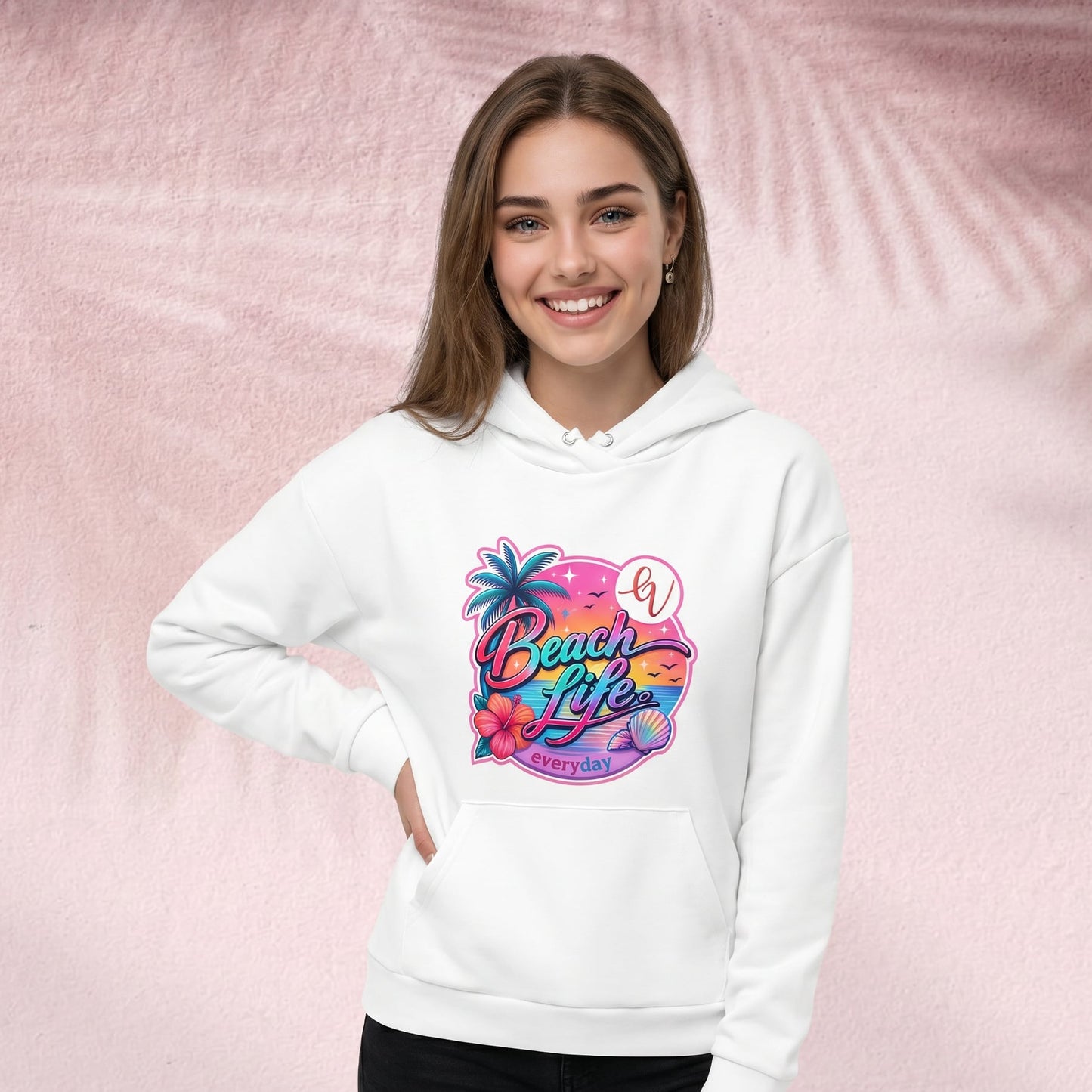 Beach life everyday Hoodie
