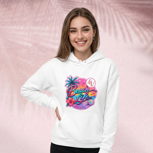 Beach life everyday Hoodie