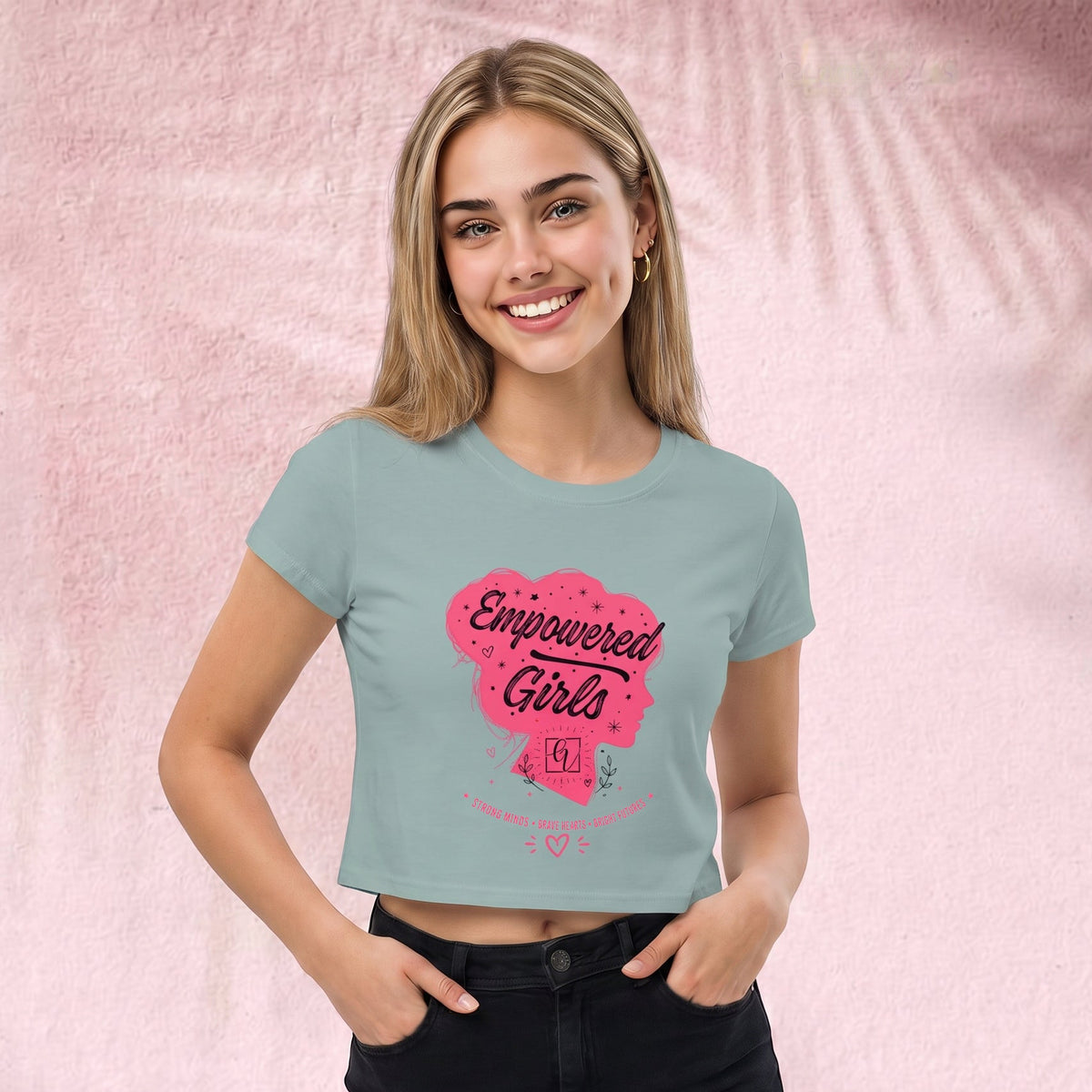 Empowerment girls Crop Top