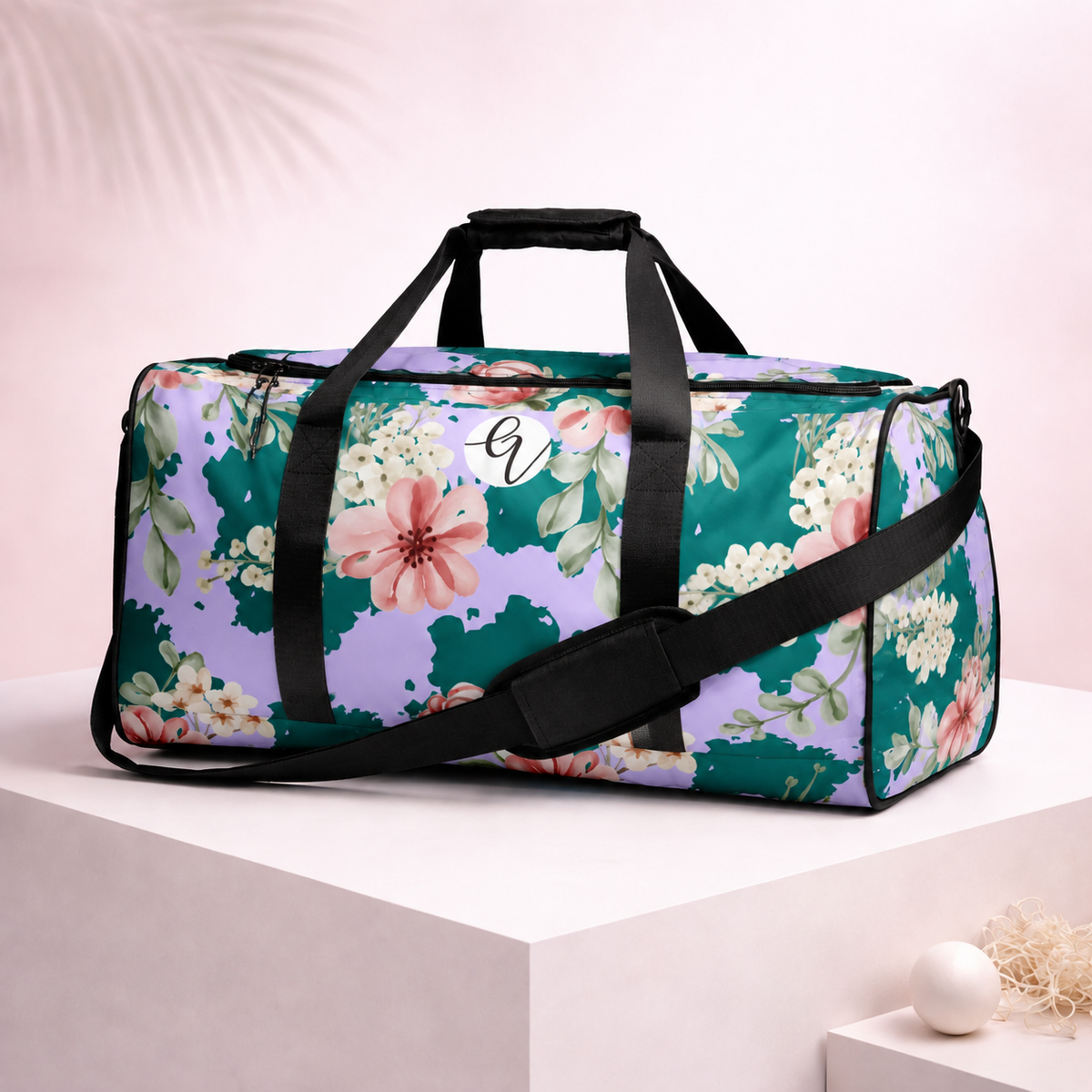 Flowers Forest Floral Duffle bag
