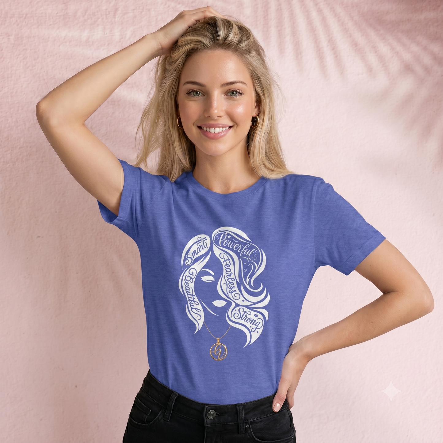 Girlie Women Black T-Shirt