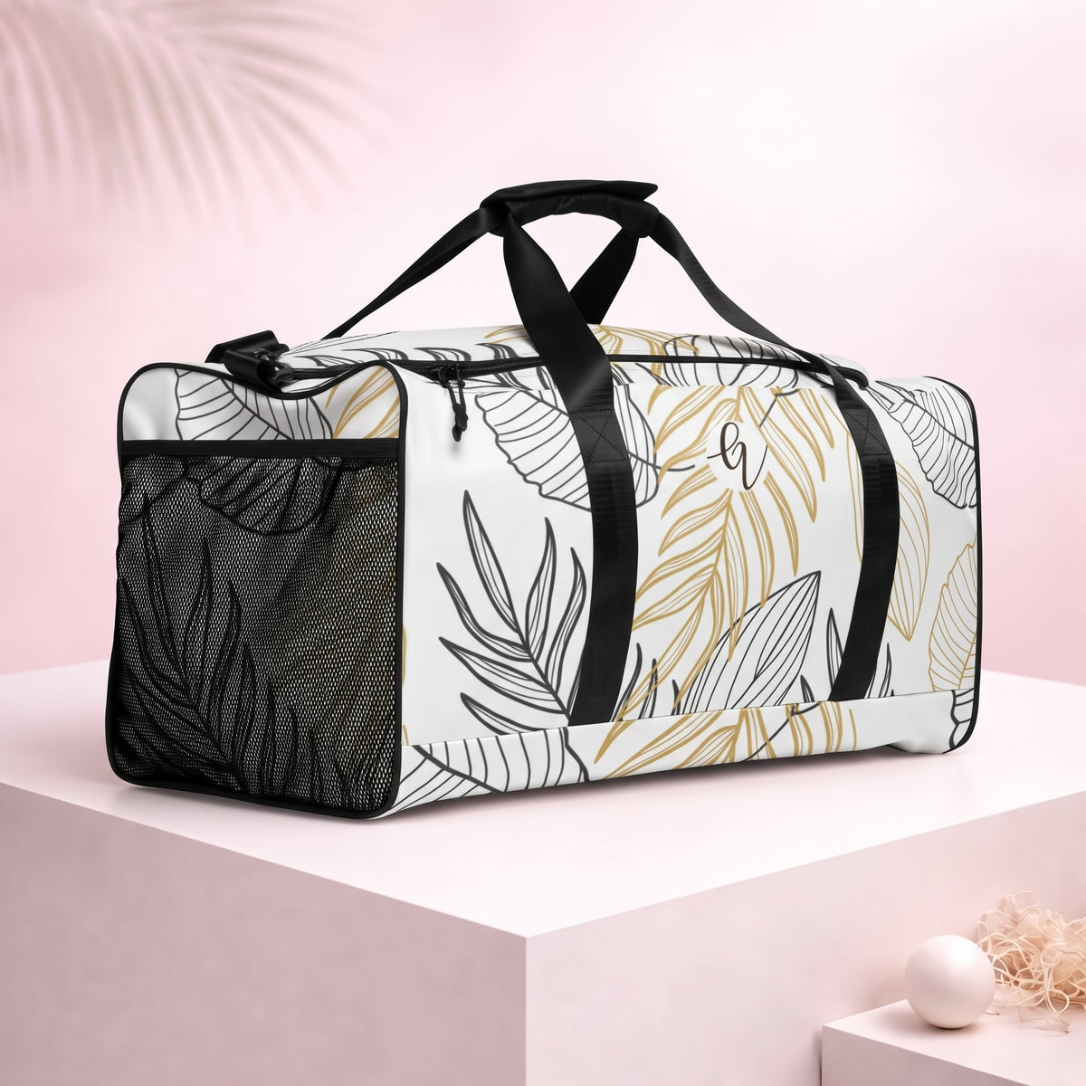 Palm leaves Duffle bag