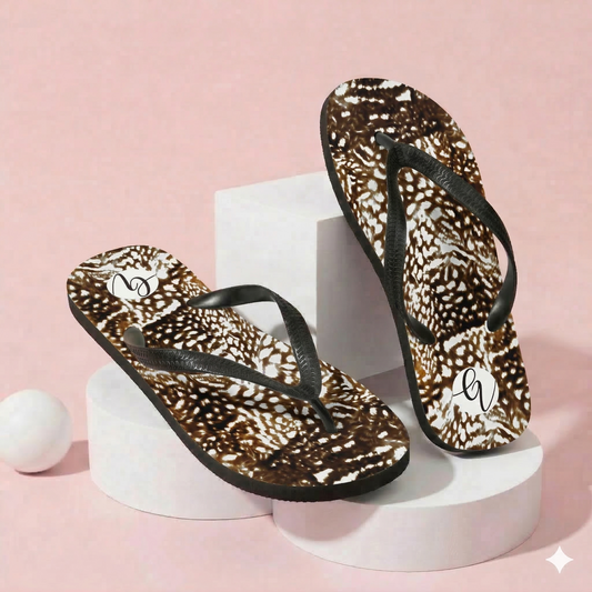 Bird Skin Flip-Flops