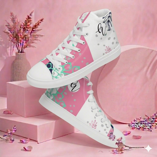 Garden Peak high top canvas shoes