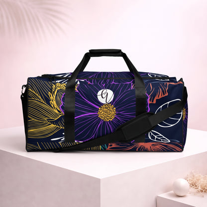 Midnight Bloom Duffle bag